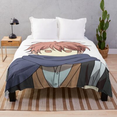 Mafuyu Sato Given Bl Anime Throw Blanket