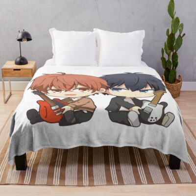 Ritsuka Uenoyama And Mafuyu Sato Given Anime Throw Blanket