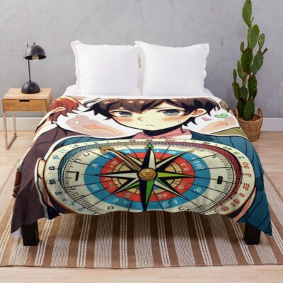 Given Direction Throw Blanket