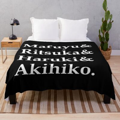 Given Bl Anime Throw Blanket