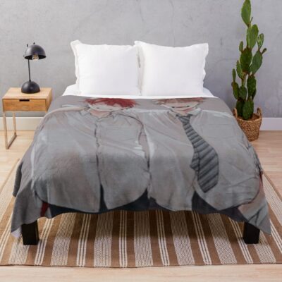 Given To The Sea Fan Art Throw Blanket