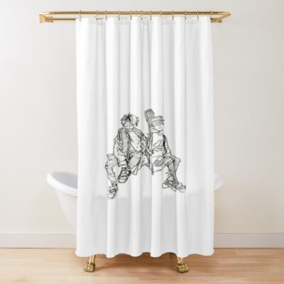 Mafuyu And Hiiragi Shower Curtain