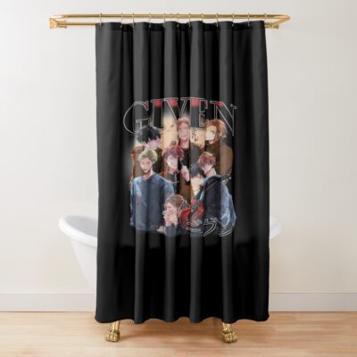 Given Team Retro Shower Curtain