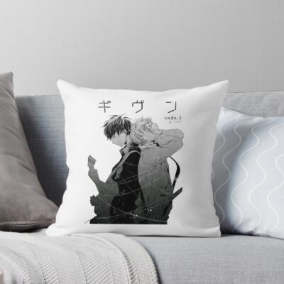 Given Ritsuki Uenoyama And Mafuyu Sato Throw Pillow